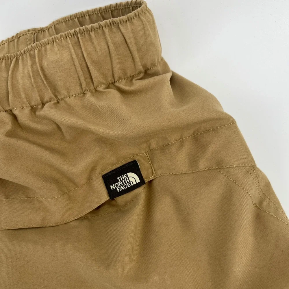 The North Face Mens‎ XL Tan Khaki Belted Hiking Shorts Mesh Liner
